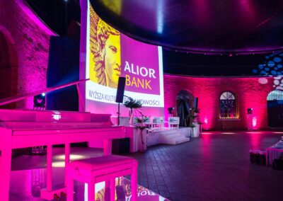 Alior Bank – setting of a conference